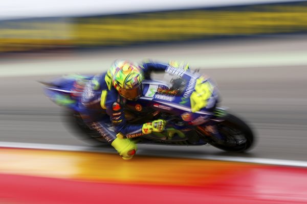 Valentino Rossi, Yamaha Factory Racing, Valencia 2019 II print by  Motorsport Images