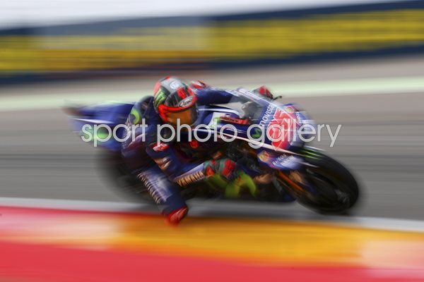 Maverick Vinales Yamaha MotoGP of Aragon 2017