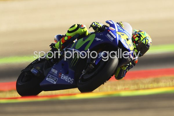 Valentino Rossi Yamaha MotoGP of Aragon 2017