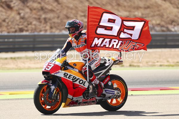 Marc Marquez MotoGP of Aragon Winner 2017