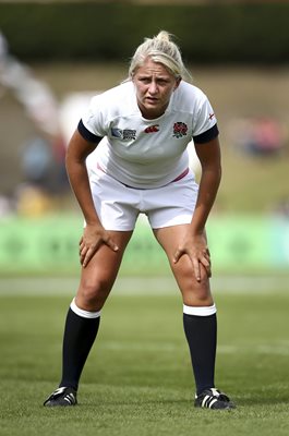 Ceri Large England v Canada Women's Rugby World Cup 2014