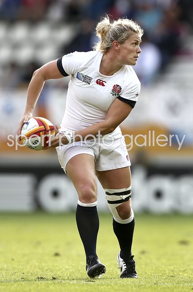Rachael Burford England Rugby World Cup 2014