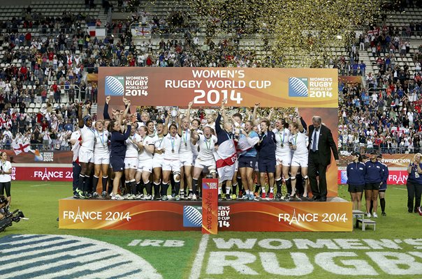 England Women's Rugby World Cup Champions 2014