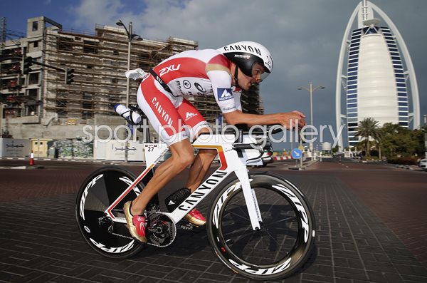 Jan Frodeno Germany wins 2016 IRONMAN 70.3 Dubai