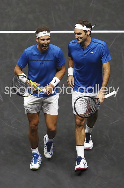 Roger Federer & Rafael Nadal Laver Cup Prague 2017
