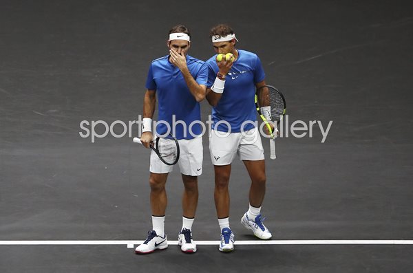 Roger Federer & Rafael Nadal Laver Cup Prague 2017