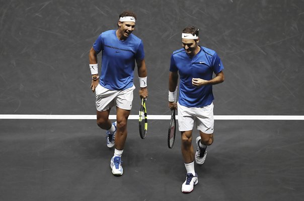 Roger Federer & Rafael Nadal Laver Cup Prague 2017