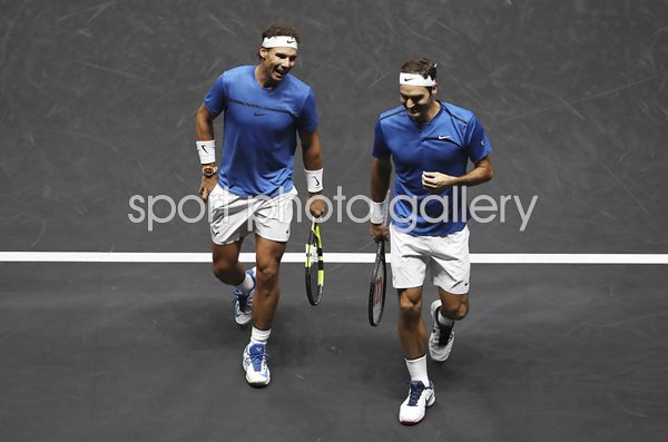 Roger Federer & Rafael Nadal Laver Cup Prague 2017
