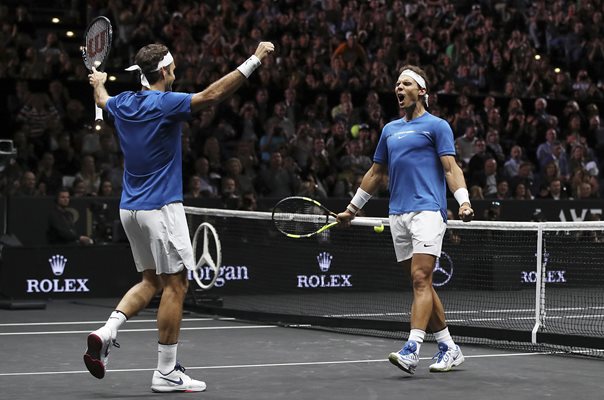 Roger Federer & Rafael Nadal Laver Cup Prague 2017