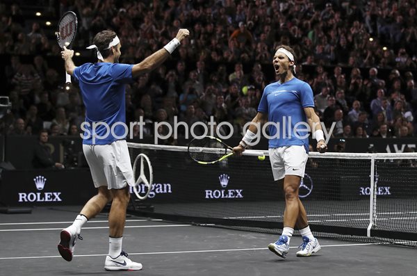 Roger Federer & Rafael Nadal Laver Cup Prague 2017