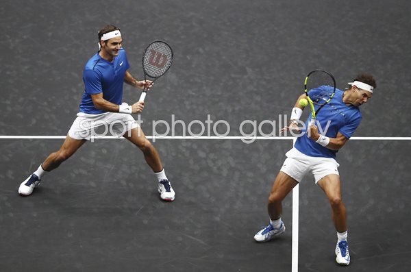 Roger Federer & Rafael Nadal Laver Cup Prague 2017