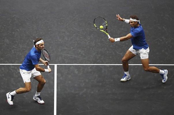Roger Federer & Rafael Nadal Laver Cup Prague 2017