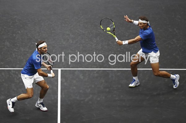 Roger Federer & Rafael Nadal Laver Cup Prague 2017