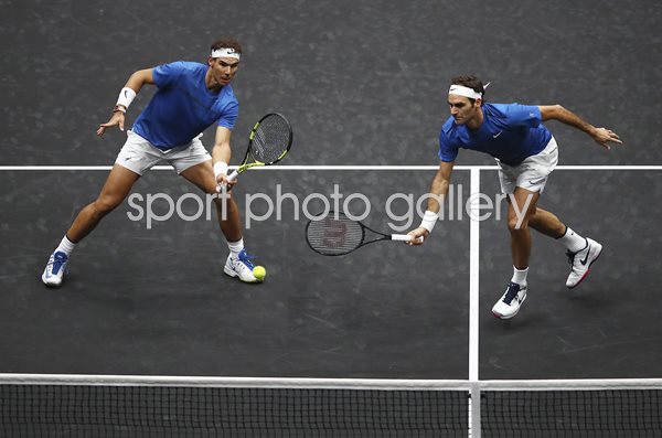Roger Federer & Rafael Nadal Laver Cup Prague 2017