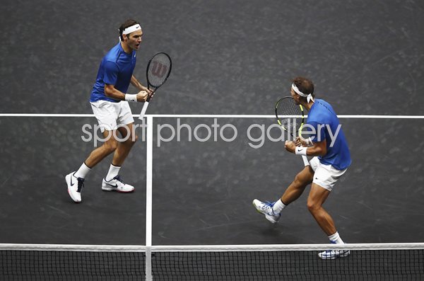 Roger Federer & Rafael Nadal Laver Cup Prague 2017