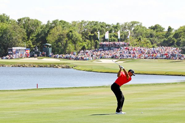Tiger Woods Bay Hill 6th Hole 2012