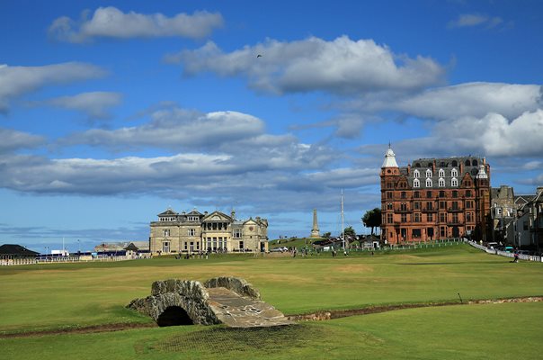 The Swilcan Bridge 18th Hole Old Course St Andrews