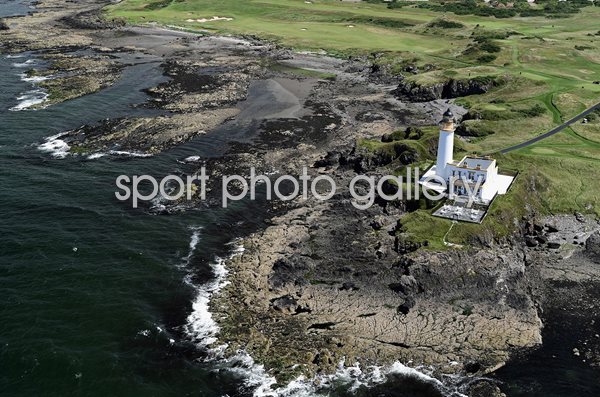 10th Hole Aerial View Ailsa Course Trump Turnberry  