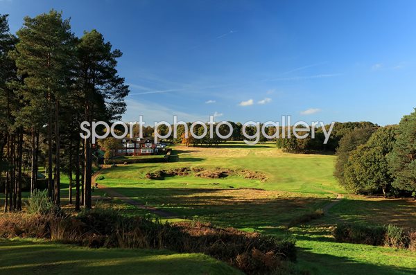 Par 4, 18th Hole Royal Ashdown Forest Golf Club