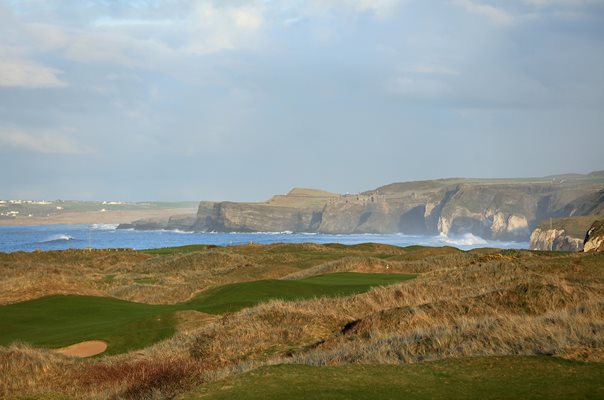 Par 4 8th Hole Dunluce Course Royal Portrush Golf Club