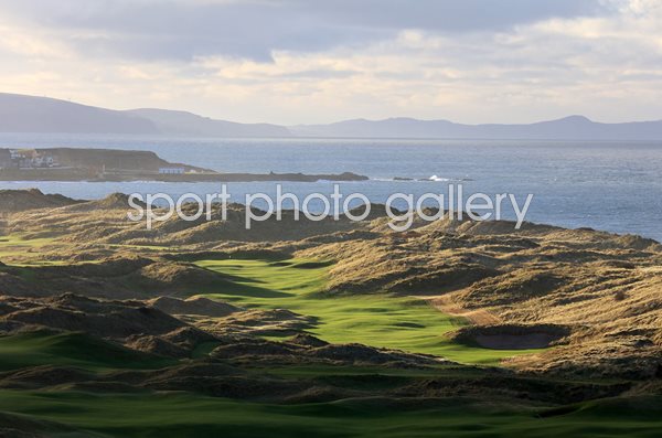 Par 5 7th Hole Dunluce Course Royal Portush Golf Club