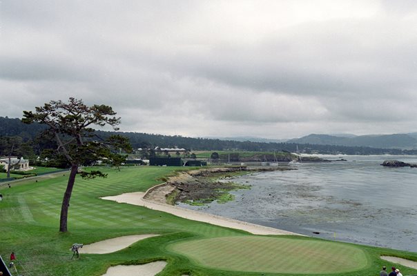 Pebble Beach Golf Links in Pebble Beach, California 18th Hole