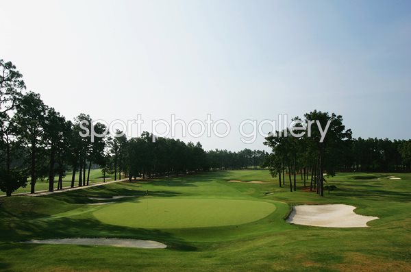 Pinehurst No 2, North Carolina 16th hole, US Open venue 2005