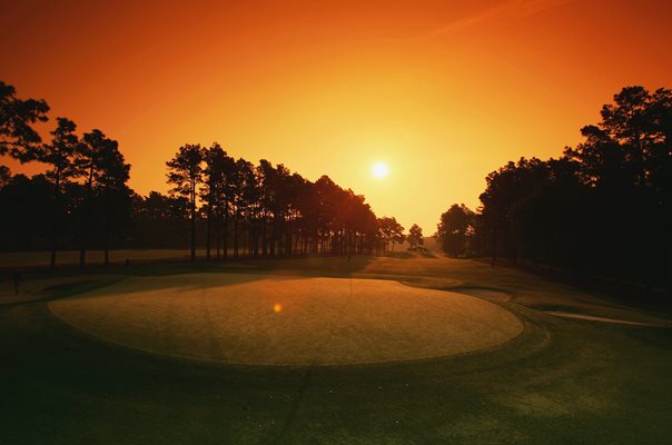 Pinehurst No 2, North Carolina 6th hole, US Open venue 2005