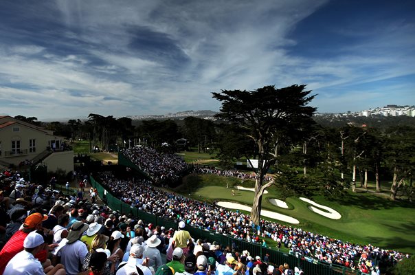 Olympic Club, San Francisco 18th hole US Open 2012