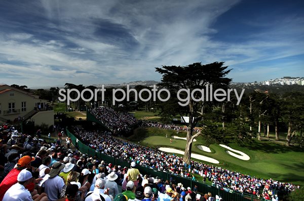 Olympic Club, San Francisco 18th hole US Open 2012