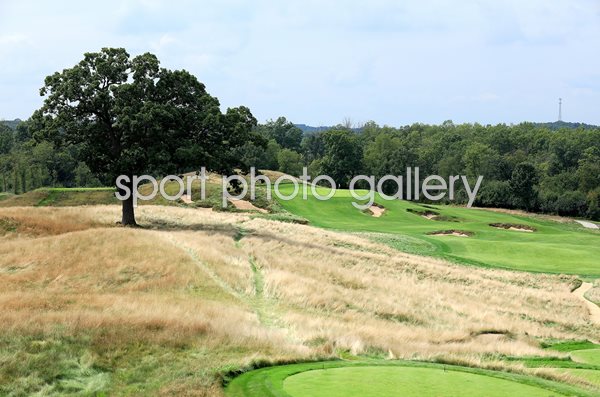 Erin Hills Golf Course, Wisconsin 16th hole 2017 US Open venue 