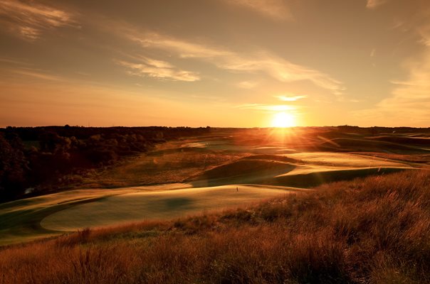 Erin Hills Golf Course, Wisconsin 14th hole 2017 US Open venue 