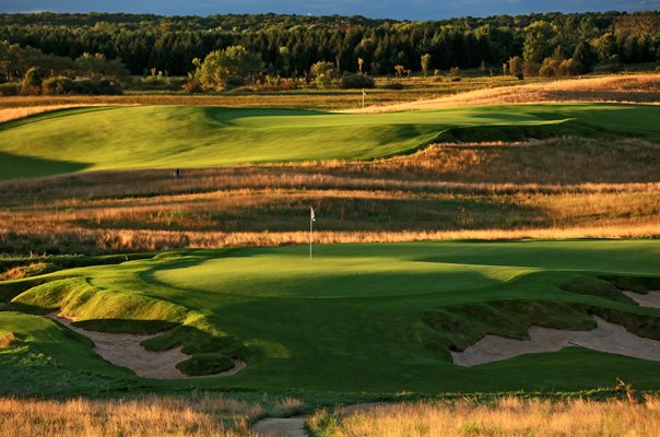 Erin Hills Golf Course, Wisconsin 18th hole 2017 US Open venue 