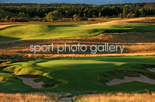 Erin Hills Golf Course, Wisconsin 18th hole 2017 US Open venue 