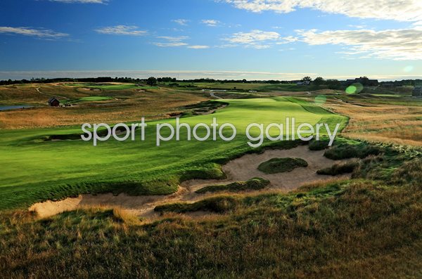 Erin Hills Golf Course, Wisconsin 18th hole 2017 US Open venue 