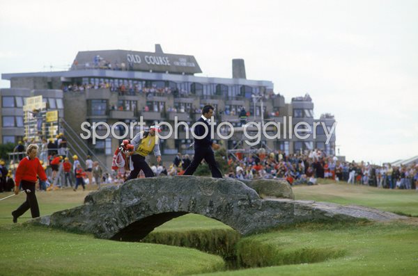 Seve Ballesteros Swilcan Bridge Open St Andrews 1984