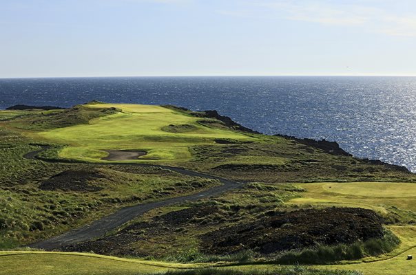 Brautarholt Golf Course Reykjavik, Iceland 3rd Hole