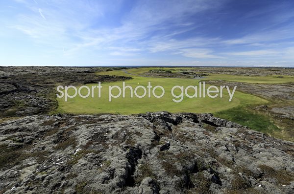 Keilir Golf Club Hafnarfjordur, Iceland 4th Hole