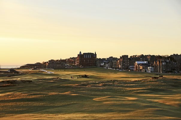 The Old Course at St Andrews 1st, 17th, 18th Holes 