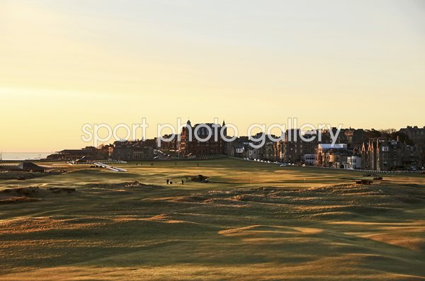The Old Course at St Andrews 1st, 17th, 18th Holes 