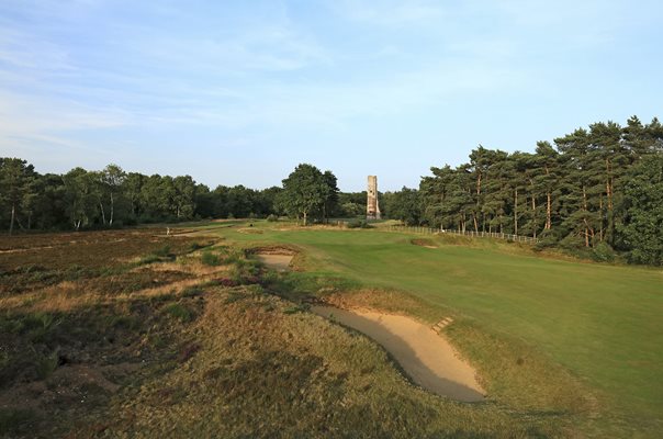 Par 4, 3rd Hole Hotchkin Course Woodhall Spa Golf Club  