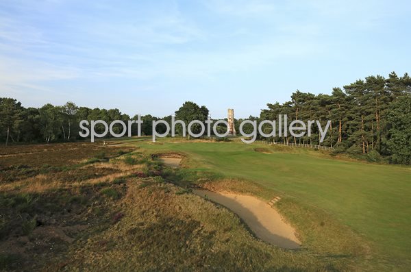 Par 4, 3rd Hole Hotchkin Course Woodhall Spa Golf Club  
