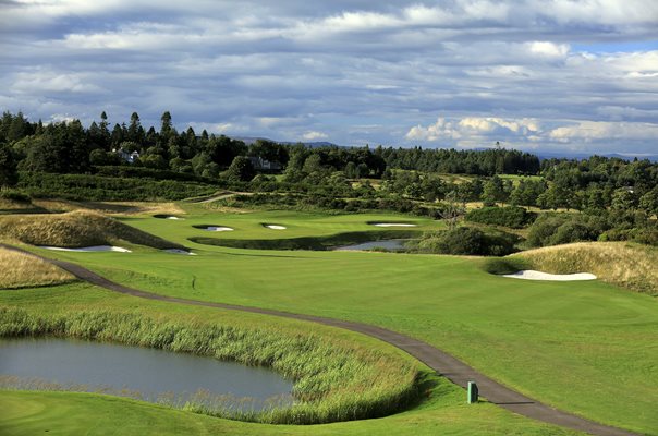 Gleneagles Hotel Centenary Course 9th Hole Auchterarder, Scotland