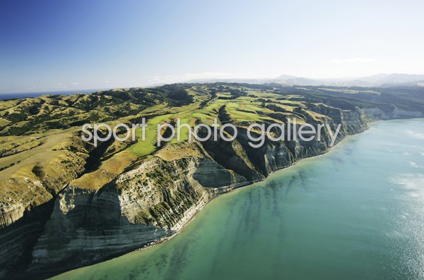 Cape Kidnappers Aerial View Hawkes Bay New Zealand