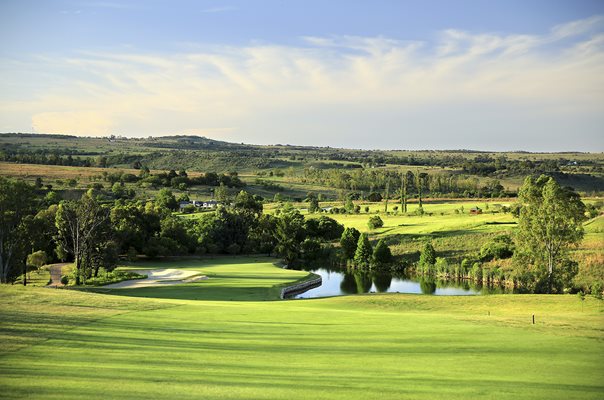 Blair Atholl Golf Course 1st Hole Lanseria South Africa