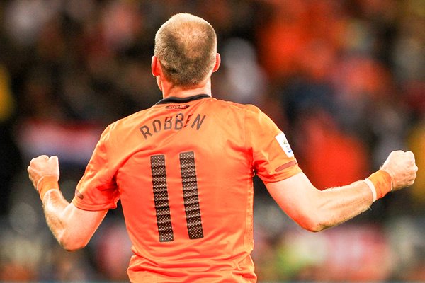 Arjen Robben of Holland