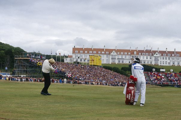 Greg Norman Australia British Open Turnberry 1986