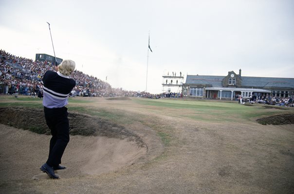 Greg Norman British Open Royal Troon 1989
