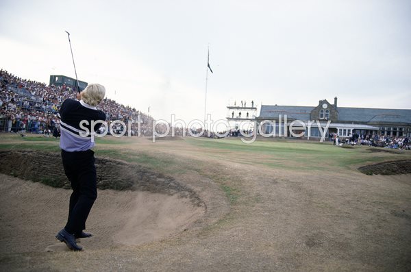 Greg Norman British Open Royal Troon 1989
