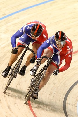 Jason Kenny leads Chris Hoy Melbourne 2012